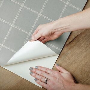 Magnolia Home Sunday Best Peel & Stick Wallpaper - Grey